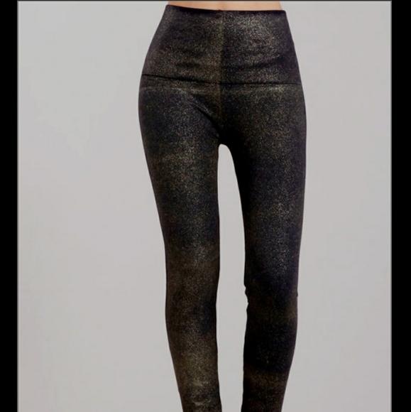 DENIM TWILL LEGGINGS